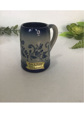 Gres D'alsace ceramic salt glaze mug